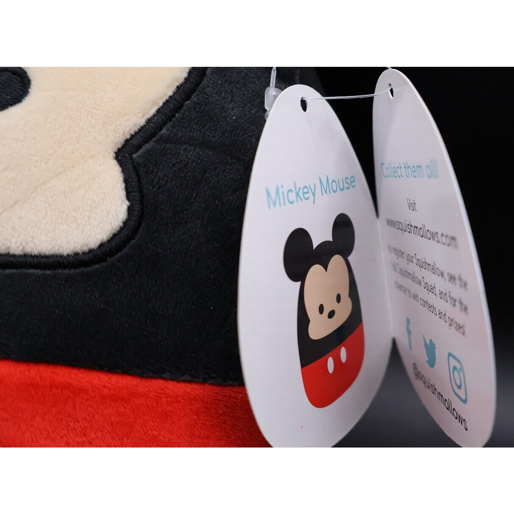 Squishmallow MICKEY and MINNIE Kellytoy plush New with tag DISNEY stuffed 8” - Picture 10 of 11